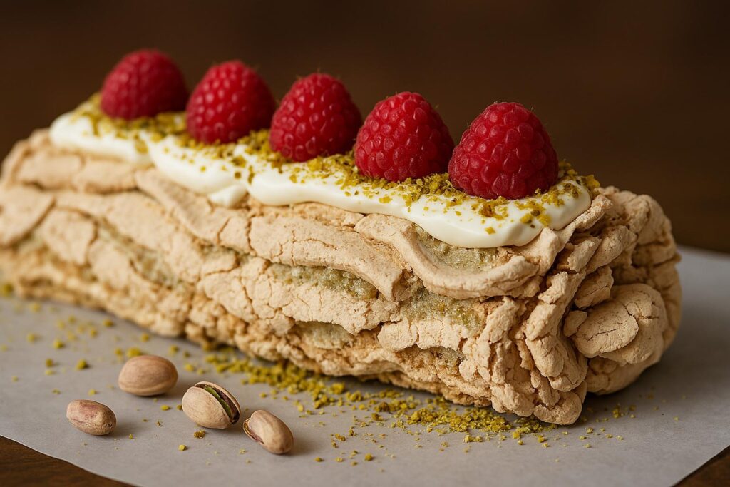 Pistachio Italian Meringue